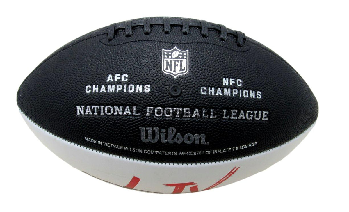 Josh Sweat Signed/Autographed Super Bowl LIX Logo Football Eagles Beckett 193558