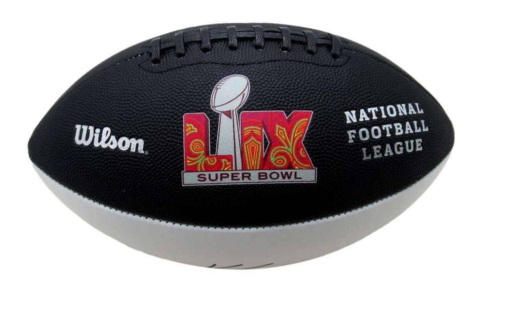 Kenny Gainwell Signed/Auto Super Bowl LIX Logo Football Eagles Beckett 193564