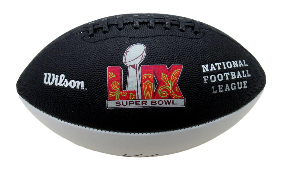Kenny Gainwell Signed/Auto Super Bowl LIX Logo Football Eagles Beckett 193564