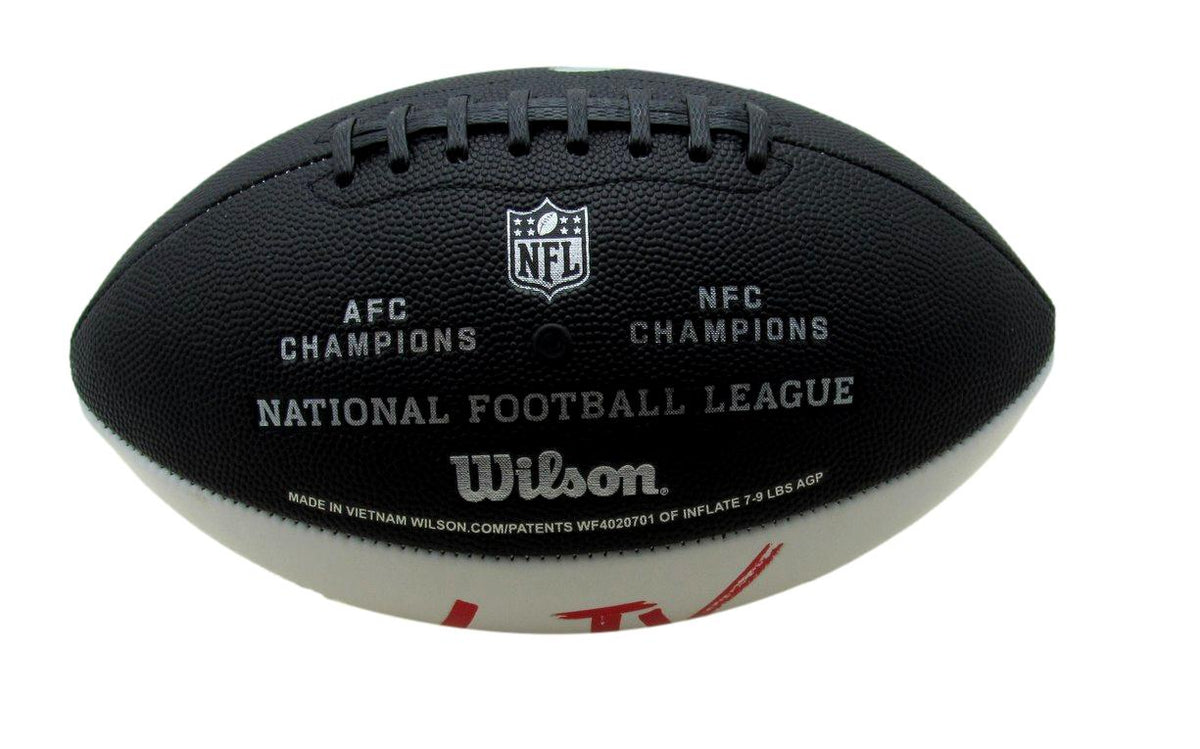 Nakobe Dean Signed/Auto Super Bowl LIX Logo Football Eagles PSA/DNA 193565