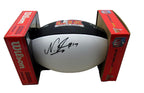 Nakobe Dean Signed/Auto Super Bowl LIX Logo Football Eagles PSA/DNA 193565