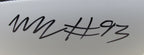 Milton Williams Signed/Auto Super Bowl LIX Logo Football Eagles Beckett 193566