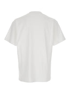 Givenchy Men White T-Shirt With Maxi Logo On The Front For Men