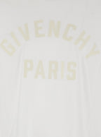 Givenchy Men White T-Shirt With Maxi Logo On The Front For Men