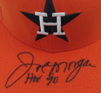Joe Morgan HOF Signed/Inscr New Era Fitted Baseball Hat Astros PSA/DNA 194020