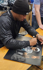 Saquon Barkley Autographed White 16x20 Photo Philadelphia Eagles PSA/DNA 192777