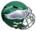 Saquon Barkley Signed Kelly-green Full Size Replica Helmet Eagles PSA 195219