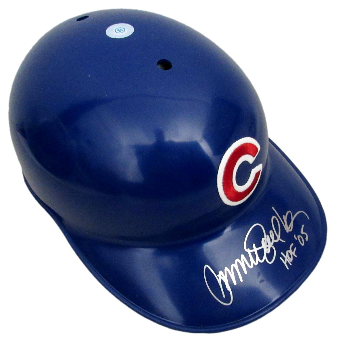 Ryne Sandberg HOF Signed/Inscr Full Size Authentic Batting Helmet Cubs PSA