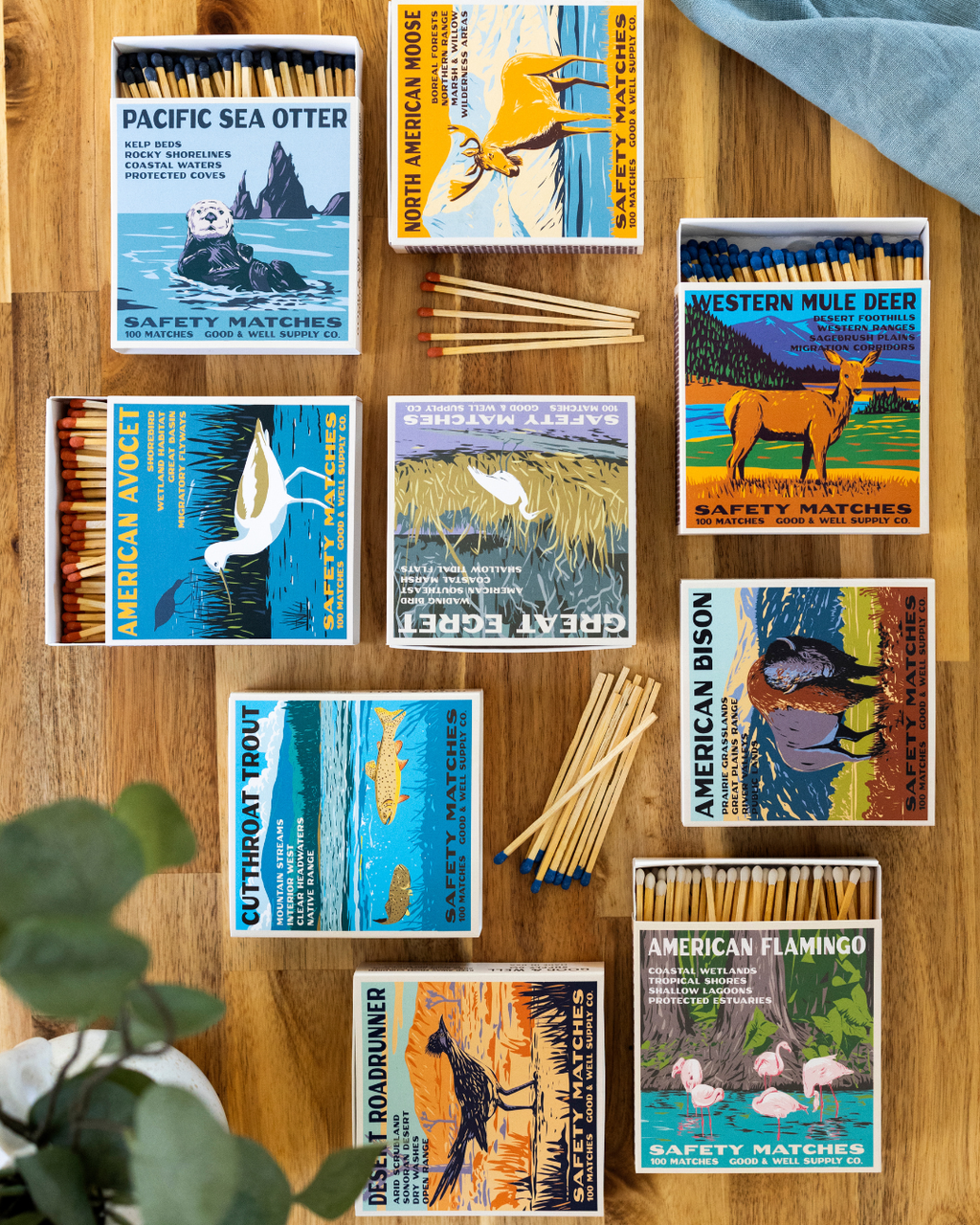 Cutthroat Trout Cabin Matches