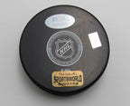 Mike Krushelnyski Signed/Autographed Boston Bruins Hockey Puck PSA 193956