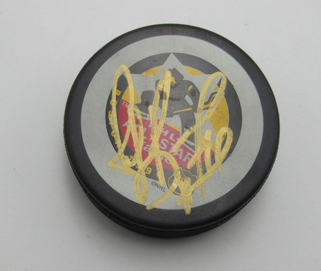 Ray Bourque HOF Signed/Auto 1996 All Star Hockey Puck Boston Bruins PSA 193987