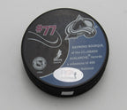 Ray Bourque HOF Signed 400 Goals Hockey Puck Colorado Avalanche PSA 194242