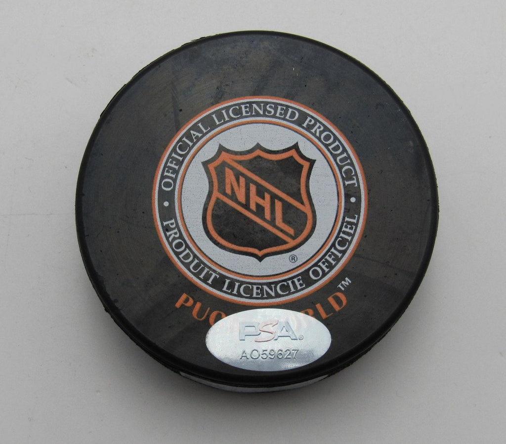 Adam Oates HOF Signed/Autographed Washington Capitals Hockey Puck PSA 194264