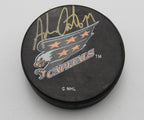 Adam Oates HOF Signed/Autographed Washington Capitals Hockey Puck PSA 194274