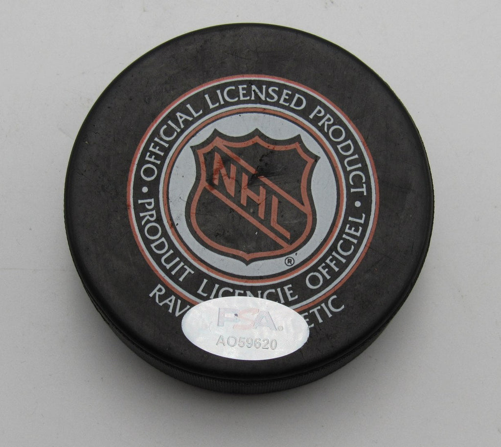 Adam Oates HOF Signed/Autographed Washington Capitals Hockey Puck PSA 194274