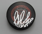 Ray Bourque HOF Signed/Auto Official Game Hockey Puck Boston Bruins PSA 194275