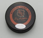 Cam Neely HOF Signed/Auto Boston Bruins Official Game Hockey Puck PSA 194309