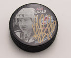 Ray Bourque HOF Signed 400 Goals Hockey Puck Colorado Avalanche PSA 194307