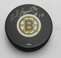 Gilles Marotte Signed/Autographed Boston Bruins Hockey Puck PSA 194319