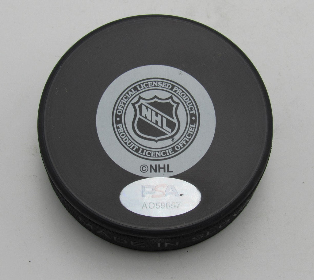 Gilles Marotte Signed/Autographed Boston Bruins Hockey Puck PSA 194319