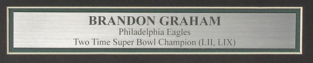 Brandon Graham Signed/Autographed 11x14 Photo Eagles Framed Beckett 195290