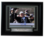 Big Dom DiSandro Signed/Autographed 8x10 Photo Eagles Framed Beckett 195291