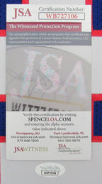 Frank Reich Signed/Autographed Blue Buffalo Bills Football Jersey JSA 194694