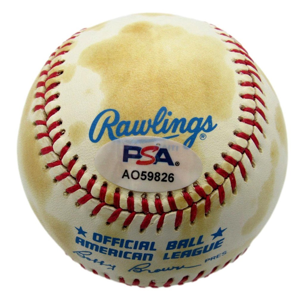 Dale Long Signed/Autographed OAL Baseball New York Yankees PSA/DNA 195297