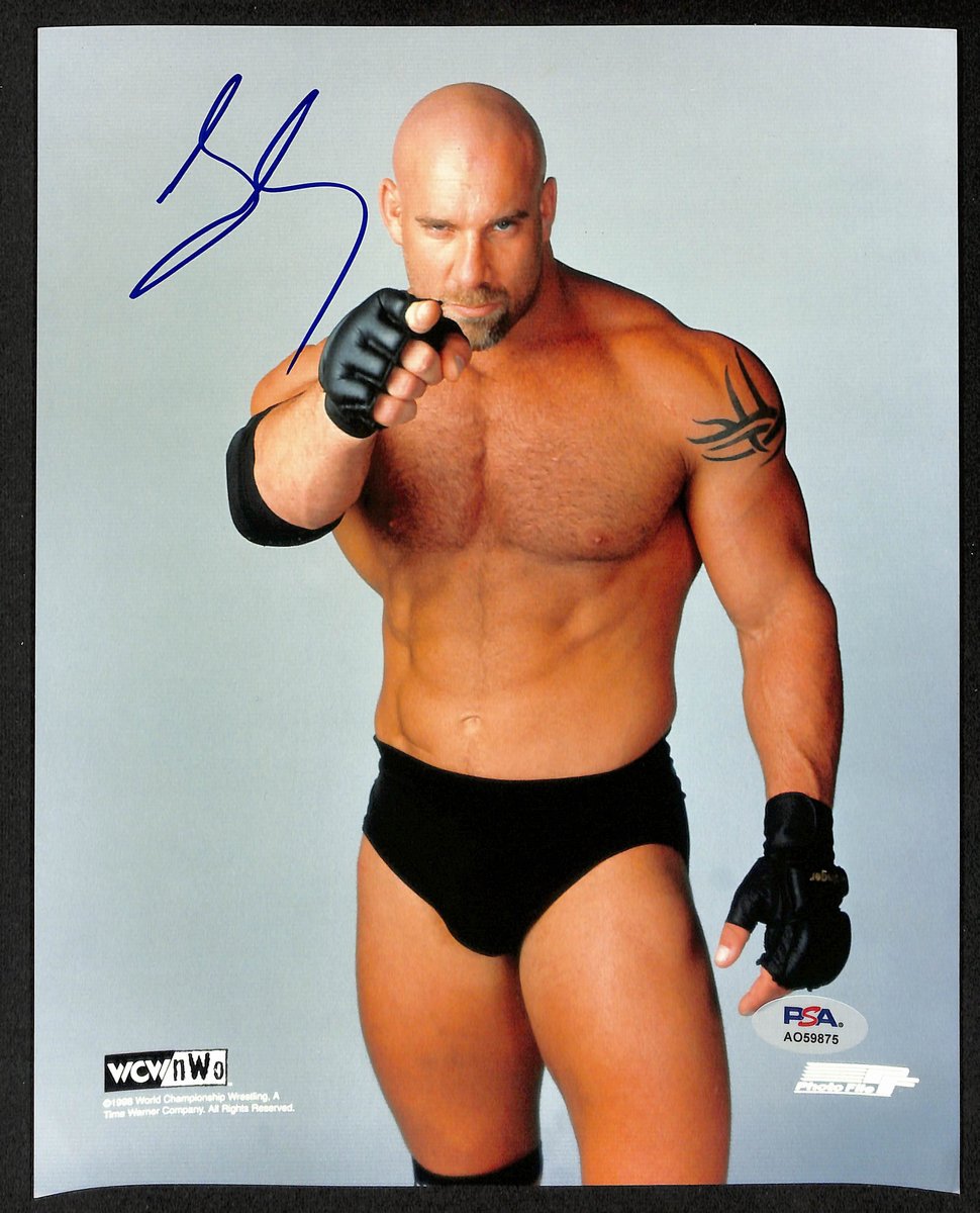 Bill Goldberg Signed/Autographed 8x10 Photo Pro Wrestler PSA 194992
