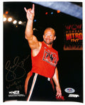 Lex Luger Signed/Inscribed 8x10 Photo Pro Wrestler PSA 194993