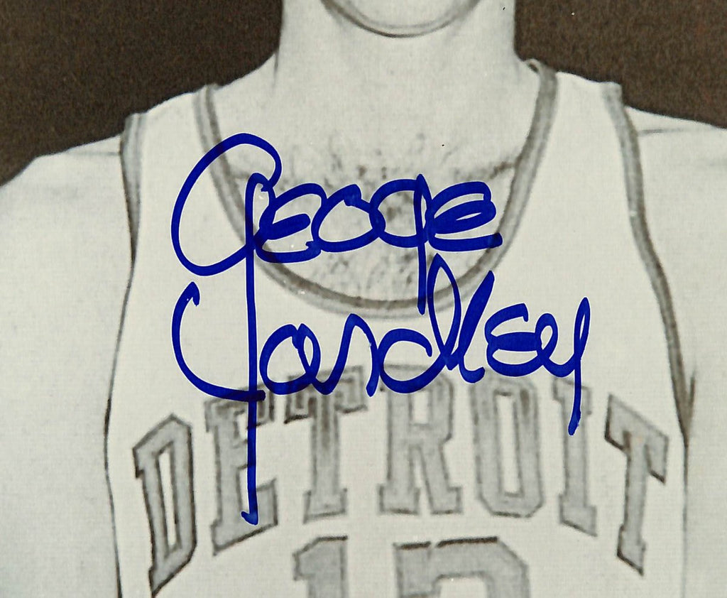 George Yardley HOF Signed/Autographed 8x10 Photo Detroit Pistons PSA 194999