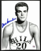 Dave Gambee Signed/Autographed 8x10 Photo Philadelphia 76ers PSA 195003