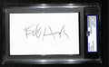 Bill Hinds Signed/Auto Index Card Cartoonist "Tank McNamara" PSA/DNA 193801