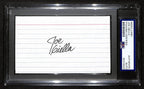 Joe Giella Signed/Autographed Index Card Cartoonist "Batman" PSA/DNA 193824