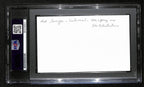 Bob Singer Signed/Autographed Index Card Cartoonist "Tom & Jerry" PSA/DNA 193825