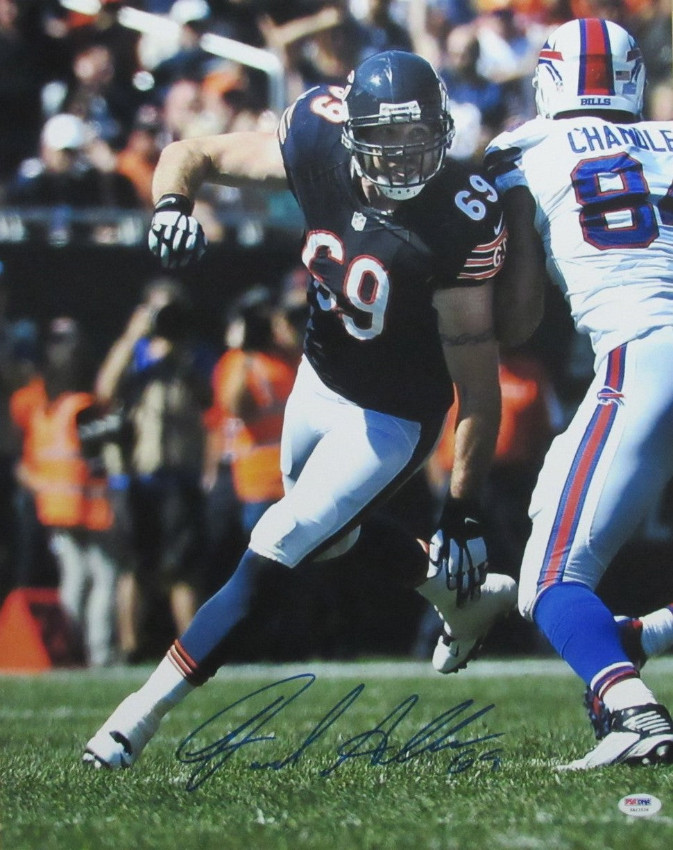 Jared Allen Signed/Autographed 16x20 Photo Chicago Bears PSA/DNA 194499