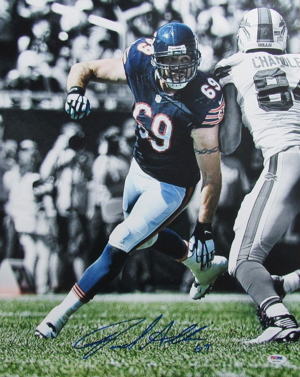 Jared Allen Signed/Autographed 16x20 Photo Chicago Bears PSA/DNA 194504