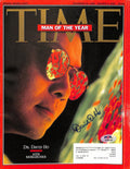David Ho Signed/Auto 1/6/1997 TIME Magazine Aids Researcher PSA/DNA 194489