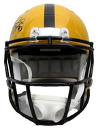 Troy Polamalu HOF Signed Full Size Replica T/B Helmet Steelers Beckett 194761