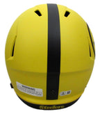 Troy Polamalu HOF Signed Full Size Replica Rave Helmet Steelers Beckett 194762