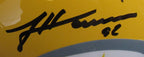 James Harrison Signed Full Size Replica T/B Helmet Steelers Beckett 194765