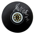 Joe Watson Signed/Autographed Boston Bruins Logo Hockey Puck Beckett 194769