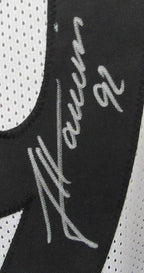 James Harrison Signed/Autographed Steelers White Custom Jersey Beckett 194773
