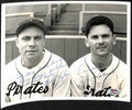 Kirby Higbe/Vic Lombardi Signed/Inscr 7x9 Wire/Press Photo Pirates PSA 194434