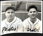 Kirby Higbe/Vic Lombardi Signed/Inscr 7x9 Wire/Press Photo Pirates PSA 194434