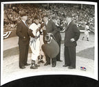 Bob Bragan Signed/Auto Vintage 9x7 Wire/Press Photo Cleveland Indians PSA 194437