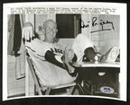Bill Rigney Signed/Auto 1962 Vintage 9x7 Wire/Press Photo LA Angels PSA 194439