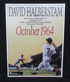 David Halberstam "October 1964" Book Mickey Mantle 12x15 Store Display 195617