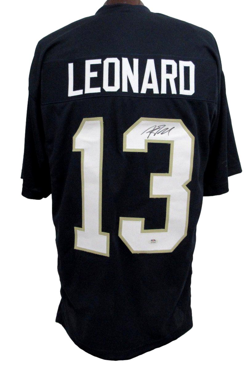 Riley Leonard Signed/Auto Navy Custom Football Jersey Notre Dame PSA/DNA 195625