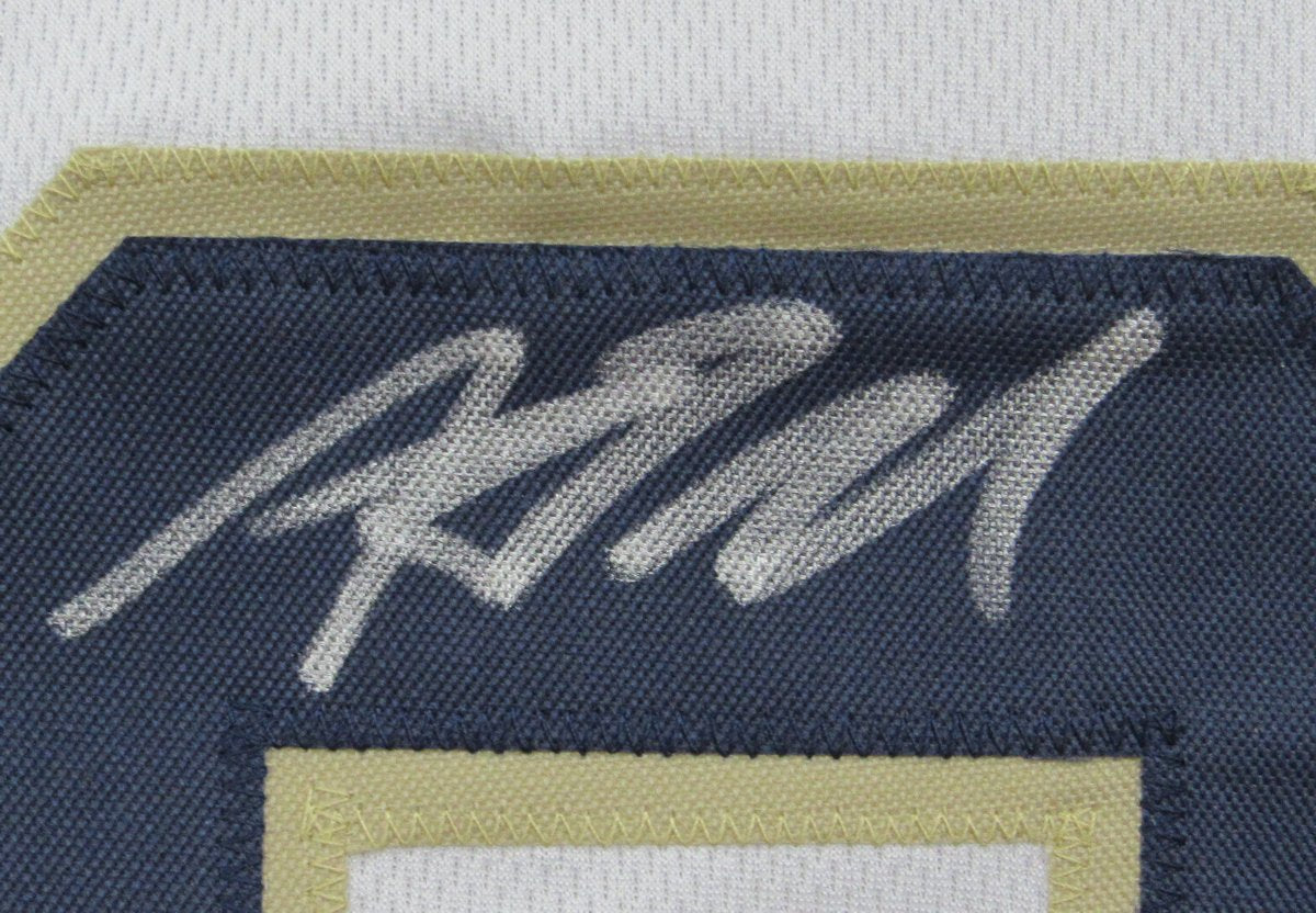 Riley Leonard Signed/Auto White Custom Football Jersey Notre Dame PSA/DNA 195626